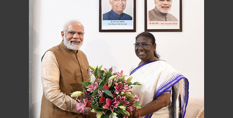 Droupadi Murmu becomes first tribal woman to be elected President of India