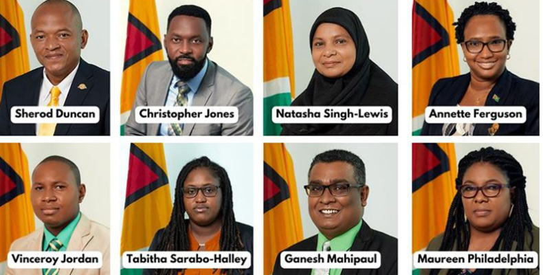Eight Coalition MPs suspended for unparliamentary conduct
