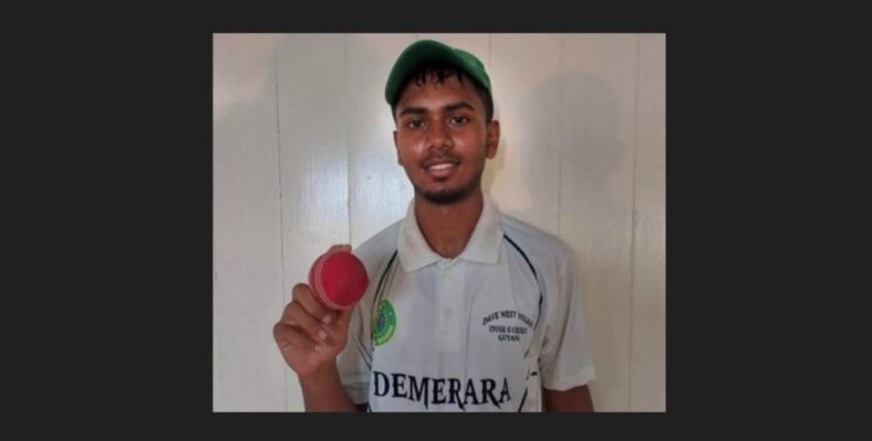 Dave Mohabir to lead Guyana U-15 cricket team in Grenada
