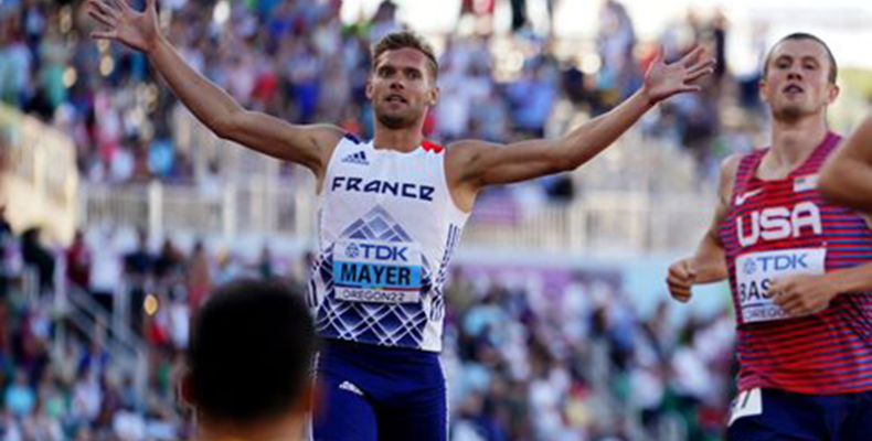 France’s Kevin Mayer wins second world decathlon gold