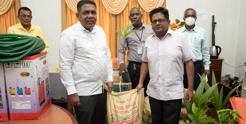 Over $75M in agri equipment, materials to aid food-security drive