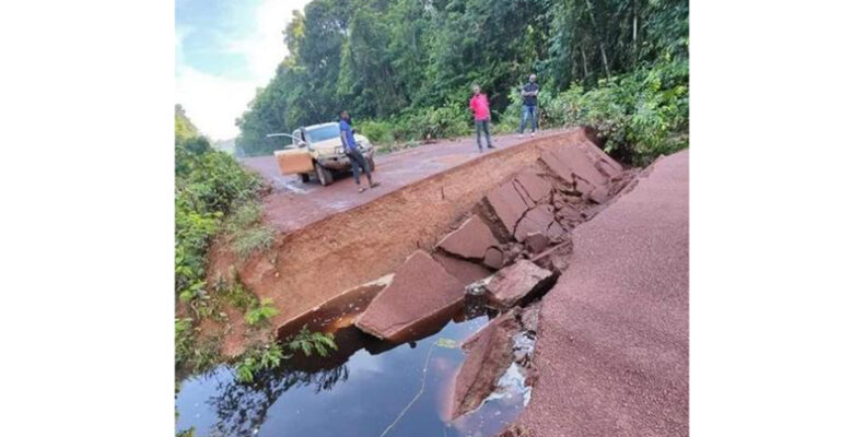 Breached Mabura trail gets emergency repairs
