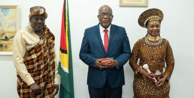 PM Phillips meets Reparations Committee, African Royal Delegation