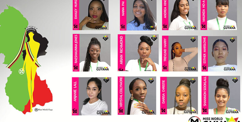 10 finalists ‘gunning for’ US$8,000 ‘Miss World Guyana’ crown