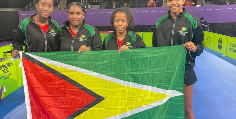 Commonwealth Games: Table Tennis, Squash reap success for Guyana on opening day