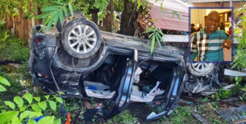 Teacher dies after crashing into utility pole at Albion