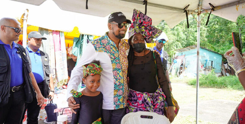 Scenes from Emancipation celebrations