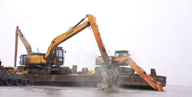 Improved economic activity, drainage expected with dredging of Pomeroon River