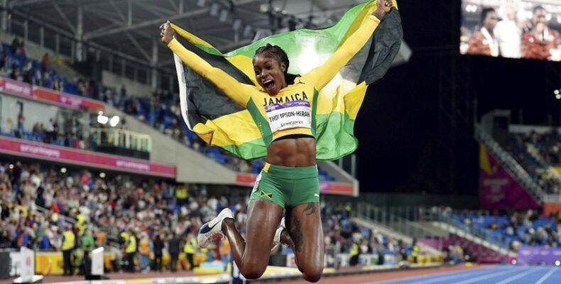 Thompson-Herah wins Commonwealth 100m gold