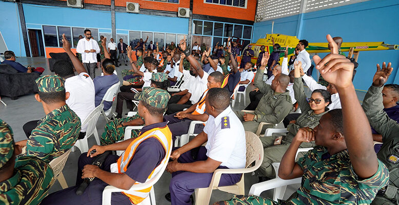 President wants GDF Air Corps to become the best in the Region