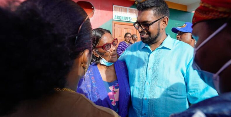 President Ali assures Buxtonians of equality of opportunity, prosperity