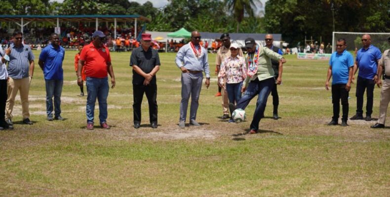 Kamarang Community Centre to be upgraded into FIFA-standard facility -President Ali