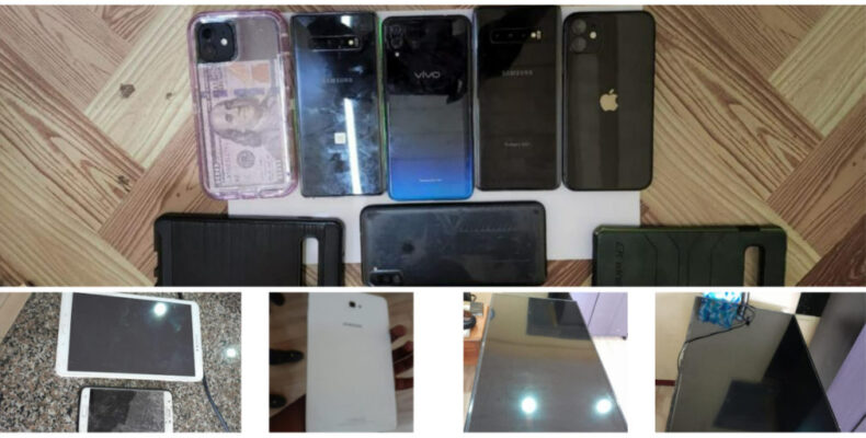 Suspected stolen phones recovered, teen suspects arrested during police raid