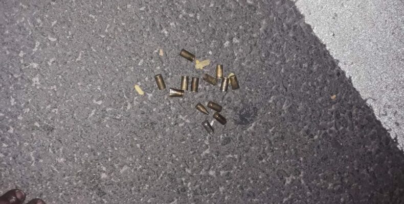 Masked shooters open fire on Melanie trio