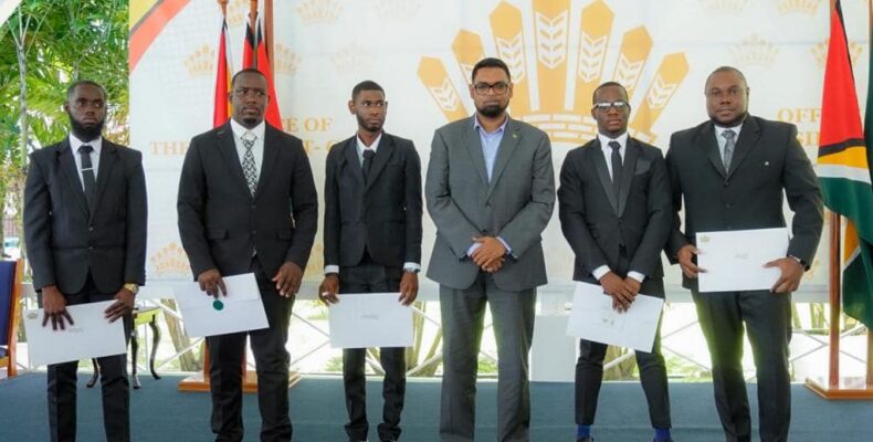 Newly certified Land Surveyors urged to be guided by Guyana’s laws