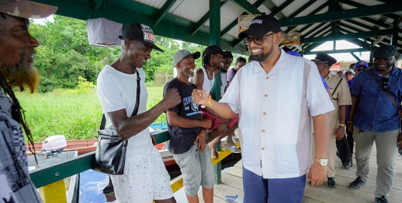 Canje Creek development a priority, President Ali commits