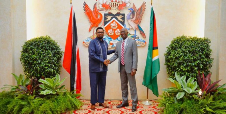 No more ‘artificial’ barriers to trade as Guyana, T&T put aside differences