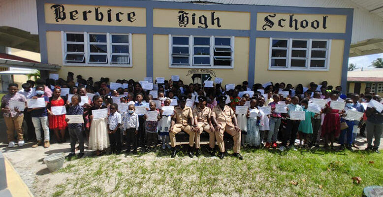 150 youth graduate police’s IT programme in Berbice