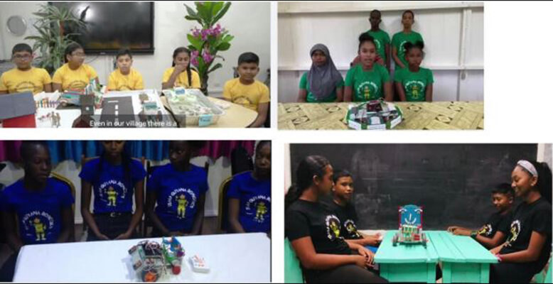 Guyana won 16 medals at International Robotics Competition