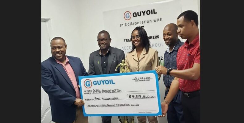 GuyOil/Tradewind Tankers renews sponsorship of Petra’s School Football League