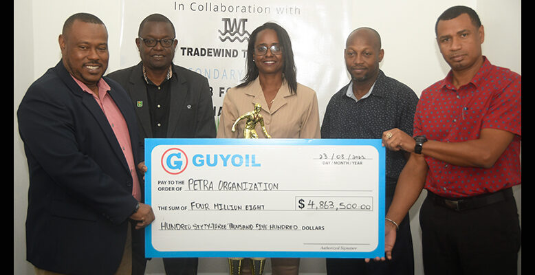 Petra Organisation launches 3rd edition GUYOIL/Tradewind Tankers Secondary Schools Football League