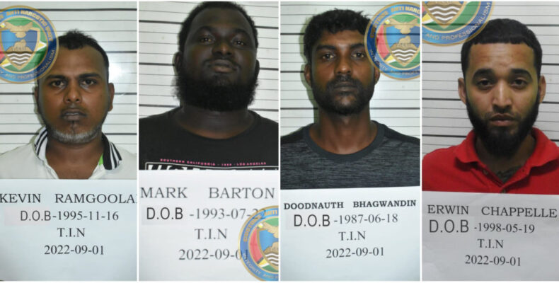 Four remanded for trafficking ‘kush’