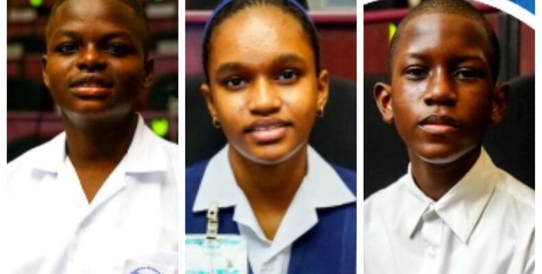 Three students tie for top NGSA spot